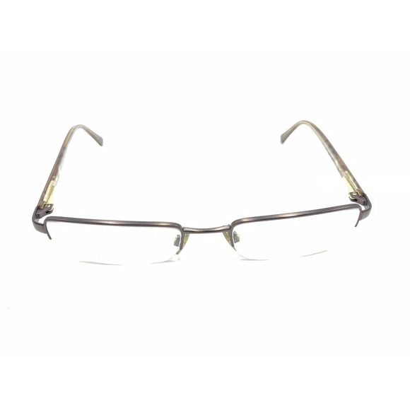 Burberry B 1012 1012 Brown Half Rim Eyeglasses Frames 50-19 135 Italy Designer - Picture 2 of 12